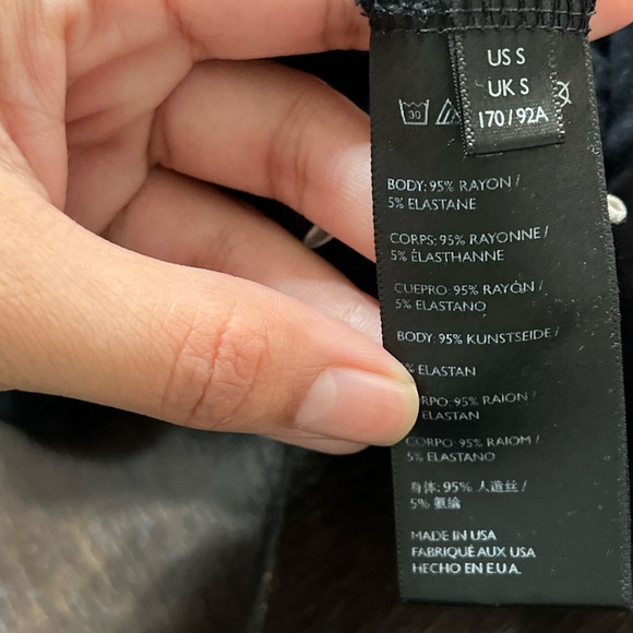 FREE PEOPLE FP Beach Alia Wide Leg Black High Waisted Pants - Picture 10 of 10